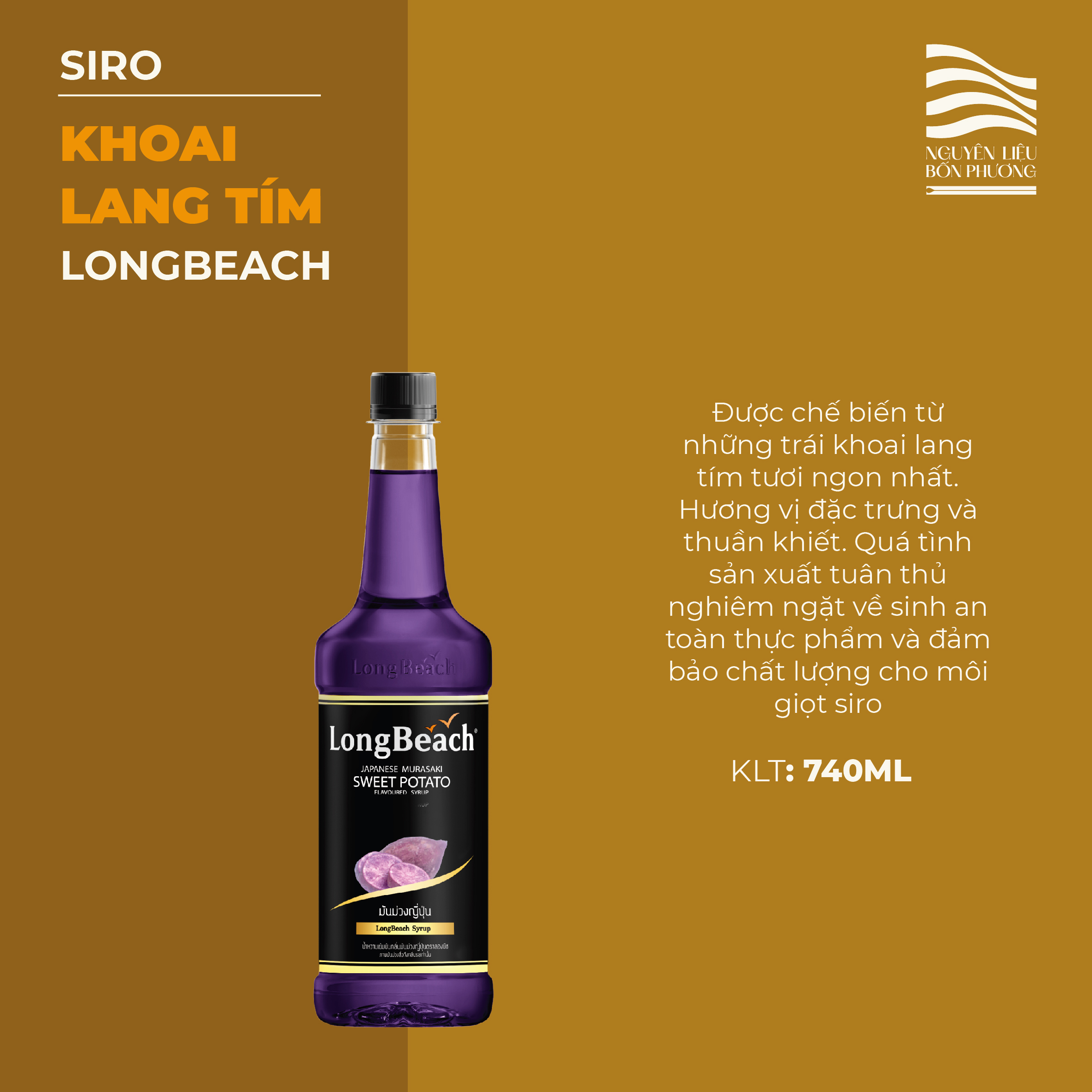Siro Khoai Lang Tím LongBeach - Ảnh 2