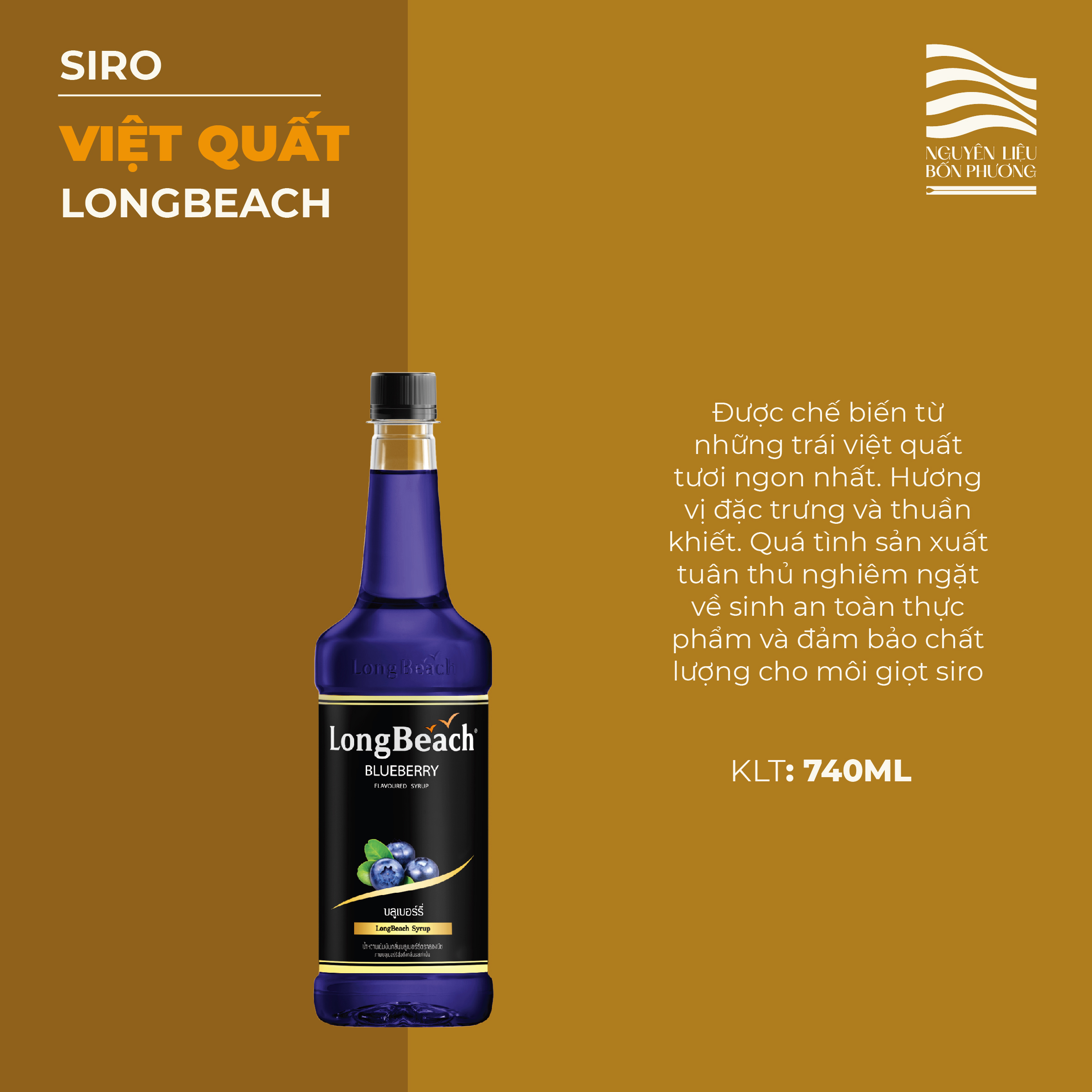 Siro Việt Quất LongBeach - Hình ảnh 2
