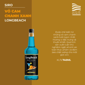 Siro Vỏ Cam Chanh Xanh LongBeach